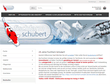Tablet Screenshot of fischfarm-schubert.de